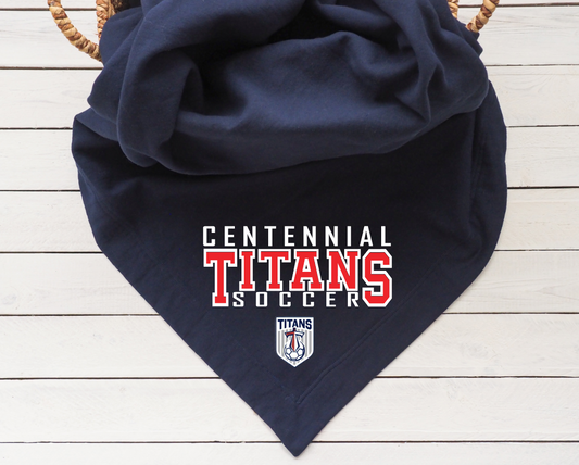 Centennial Boys Soccer Fleece Stadium Blanket