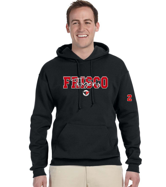 Black Frisco Flyers Player Hoodie