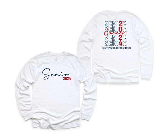 Senior Cotton Long Sleeve T-Shirt