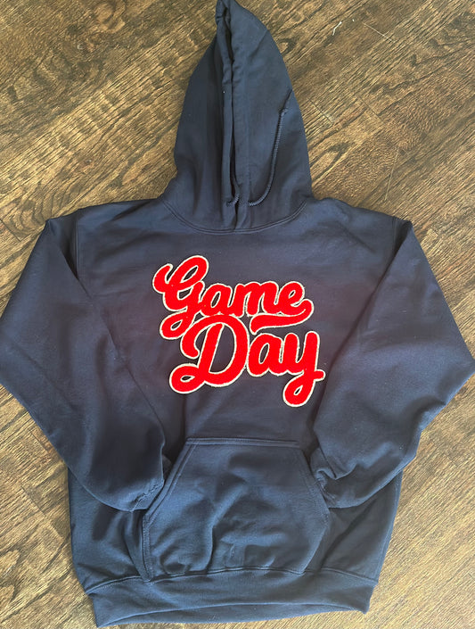 Game Day Chenille Patch Hoodie