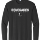 Renegades Softball Vintage Long Sleeve Dri-Fit - Black