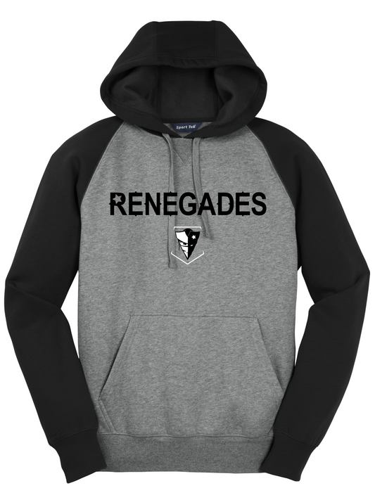 Renegades Color Block Black/Grey Hoodie - Option 1