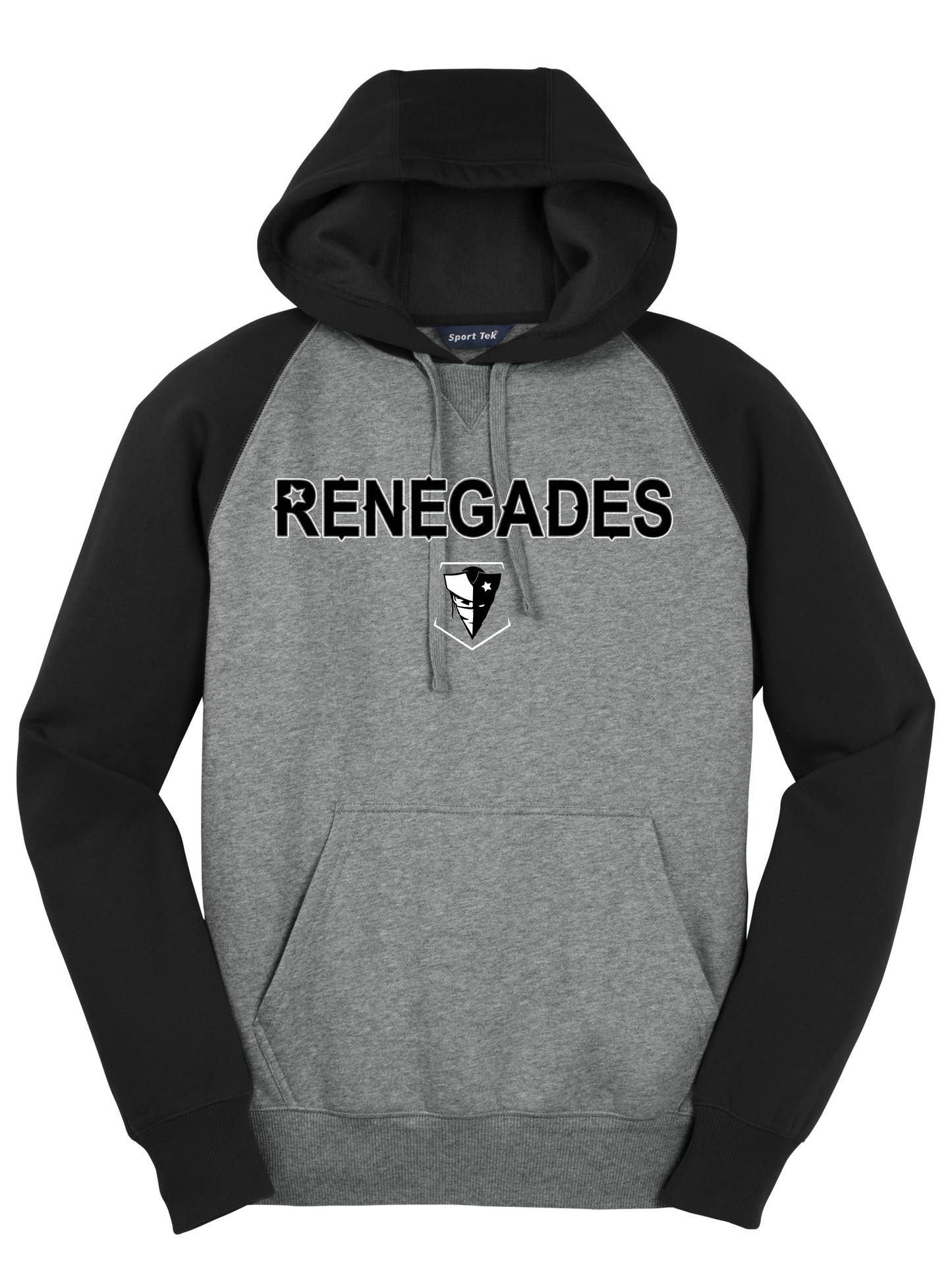Renegades Color Block Black/Grey Hoodie - Option 2