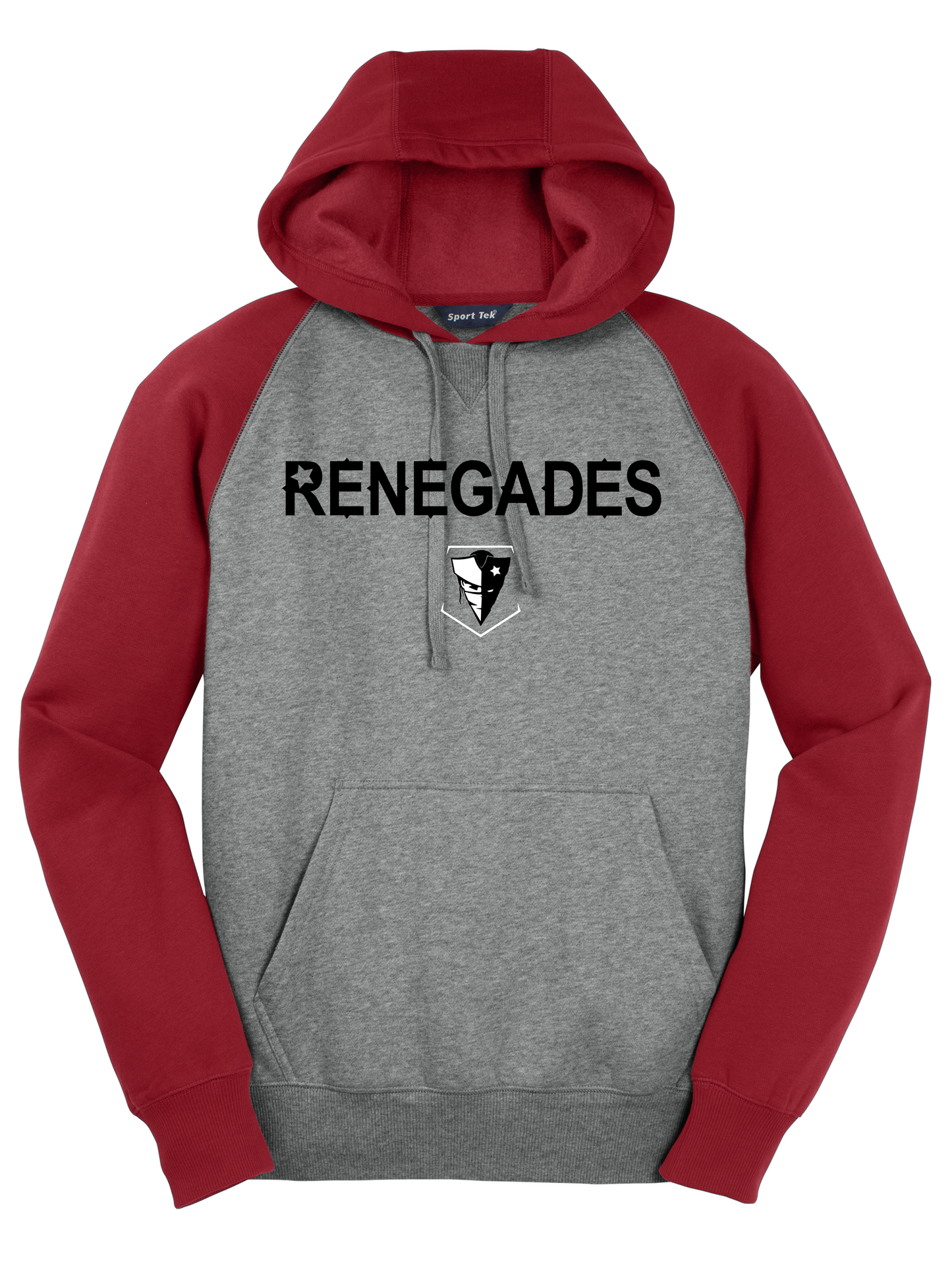 Renegades Color Block Red/Grey Hoodie - Option 1