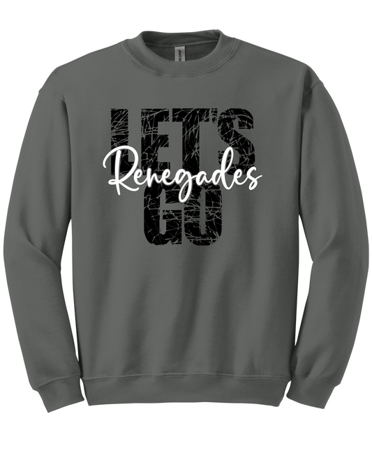 Let's Go Renegades Sweatshirt - Charcoal