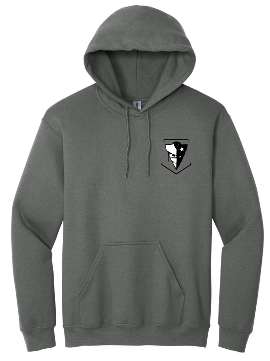 Renegades Softball Hoodie with Small Logo in Charcoal