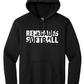 Renegades Softball Retro Hoodie - Black