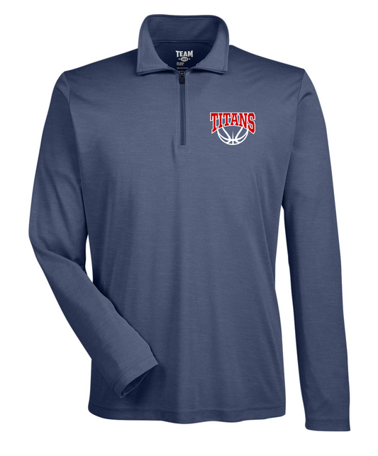 Titans Basketball Dri-Fit 1/4 Zip Pullover