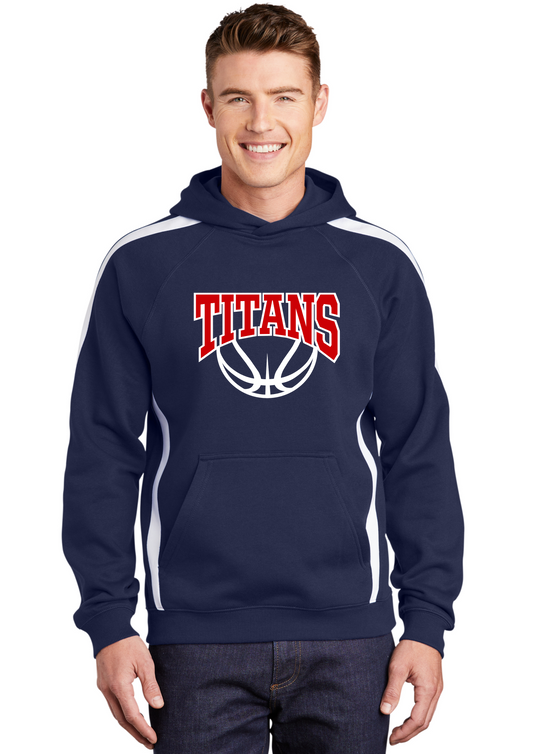 Titans Basketball Colorblock Hoodie