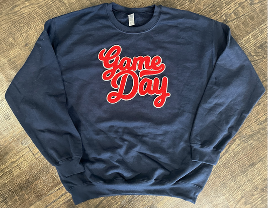 Game Day Chenille Patch Sweatshirt