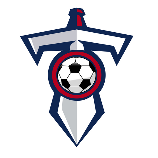 Titans Soccer Car Decal