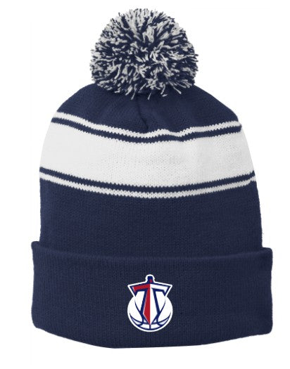 Titan Basketball Beanie with Embroidered Patch