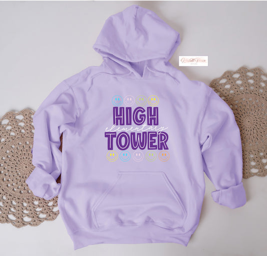 Hightower Tigers Spring Series - Orchid Hoodie